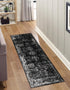 Riviera Elegance Collection Area Rug - Antibes (Black)