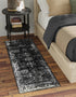 Riviera Elegance Collection Area Rug - Antibes (Black)