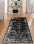 Riviera Elegance Collection Area Rug - Antibes (Black)