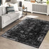 Riviera Elegance Collection Area Rug - Antibes (Black)