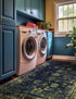 Riviera Elegance Collection Area Rug - Antibes (Navy Blue)