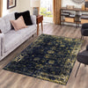 Riviera Elegance Collection Area Rug - Antibes (Navy Blue) Rectangle Navy Blue  lifestyle 27