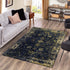 Riviera Elegance Collection Area Rug - Antibes (Navy Blue)