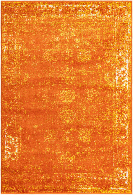 Riviera Elegance Collection Area Rug - Antibes (Orange)