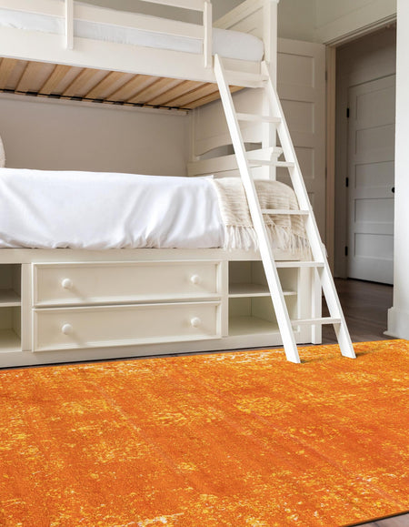 Riviera Elegance Collection Area Rug - Antibes (Orange)