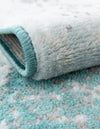 Riviera Elegance Collection Area Rug -  Menton (Turquoise) Rectangle Turquoise  lifestyle 26