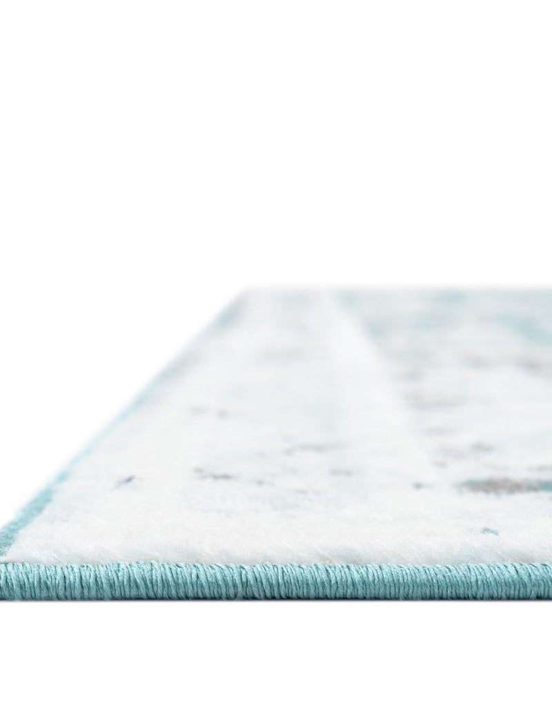 Riviera Elegance Collection Area Rug -  Menton (Turquoise) Rectangle Turquoise  lifestyle 28