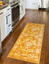 Riviera Elegance Collection Area Rug -  Menton (Orange)