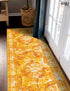 Riviera Elegance Collection Area Rug -  Menton (Orange)