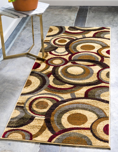 Bistro Lounge Collection Area Rug -  Macchiato