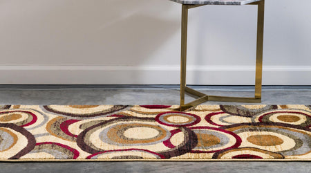 Bistro Lounge Collection Area Rug -  Macchiato