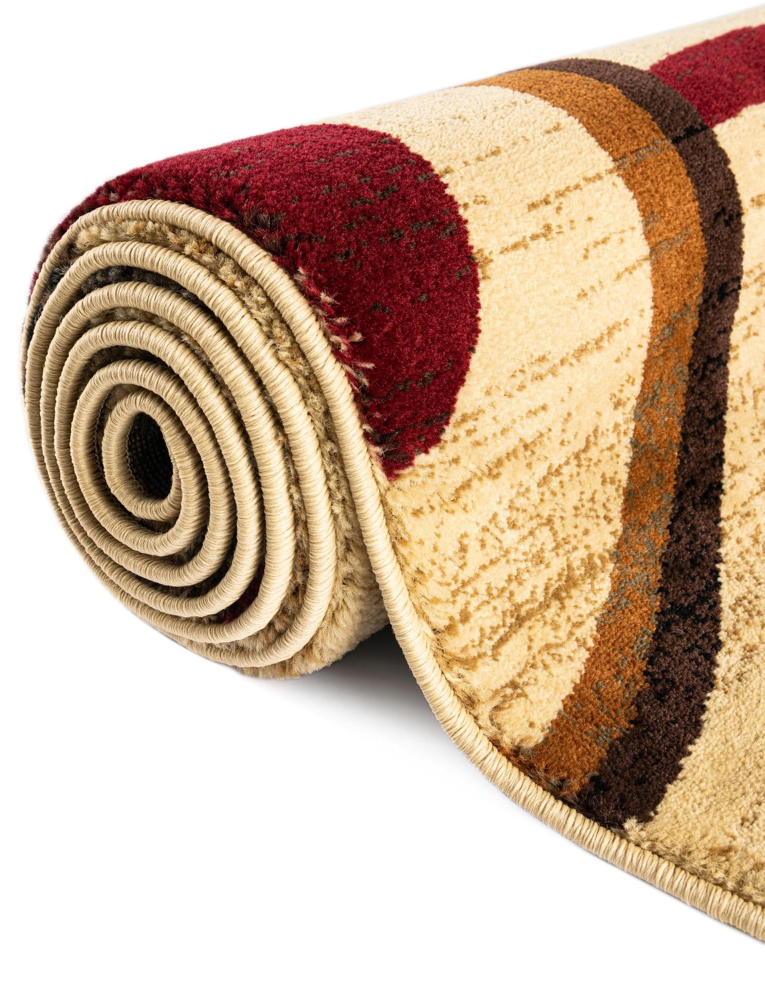 Bistro Lounge Collection Area Rug -  Macchiato