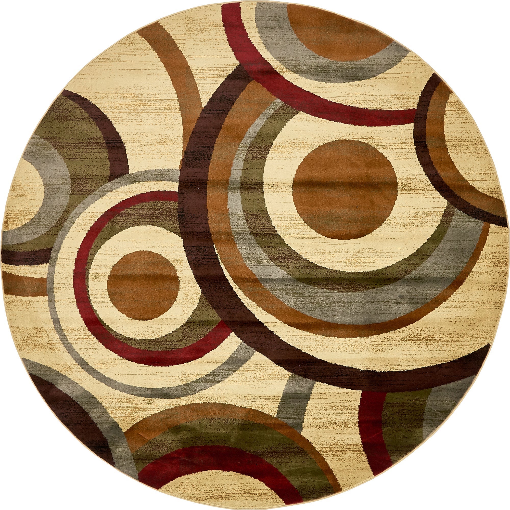 Bistro Lounge Collection Area Rug -  Macchiato