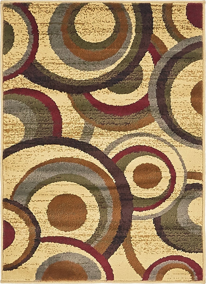 Bistro Lounge Collection Area Rug -  Macchiato