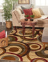 Bistro Lounge Collection Area Rug -  Macchiato