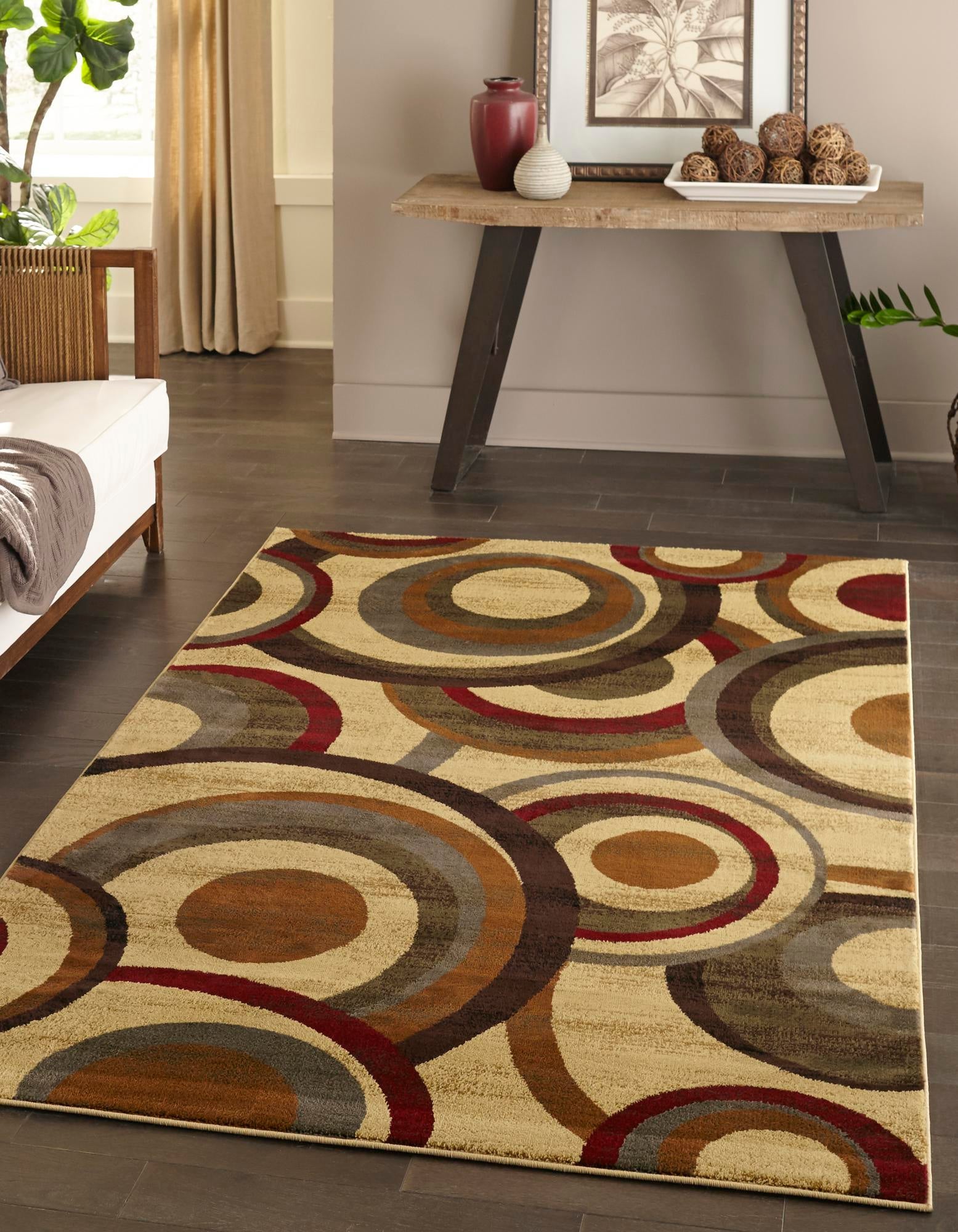 Bistro Lounge Collection Area Rug -  Macchiato