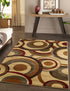 Bistro Lounge Collection Area Rug -  Macchiato