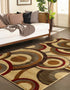 Bistro Lounge Collection Area Rug -  Macchiato