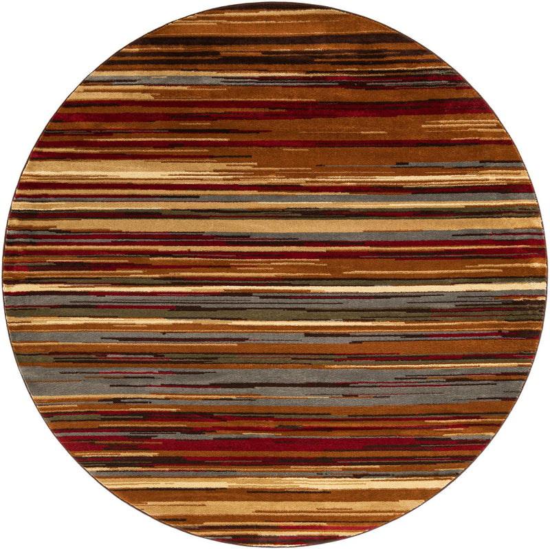 Bistro Lounge Collection Area Rug -  Americano Round Beige  lifestyle 21