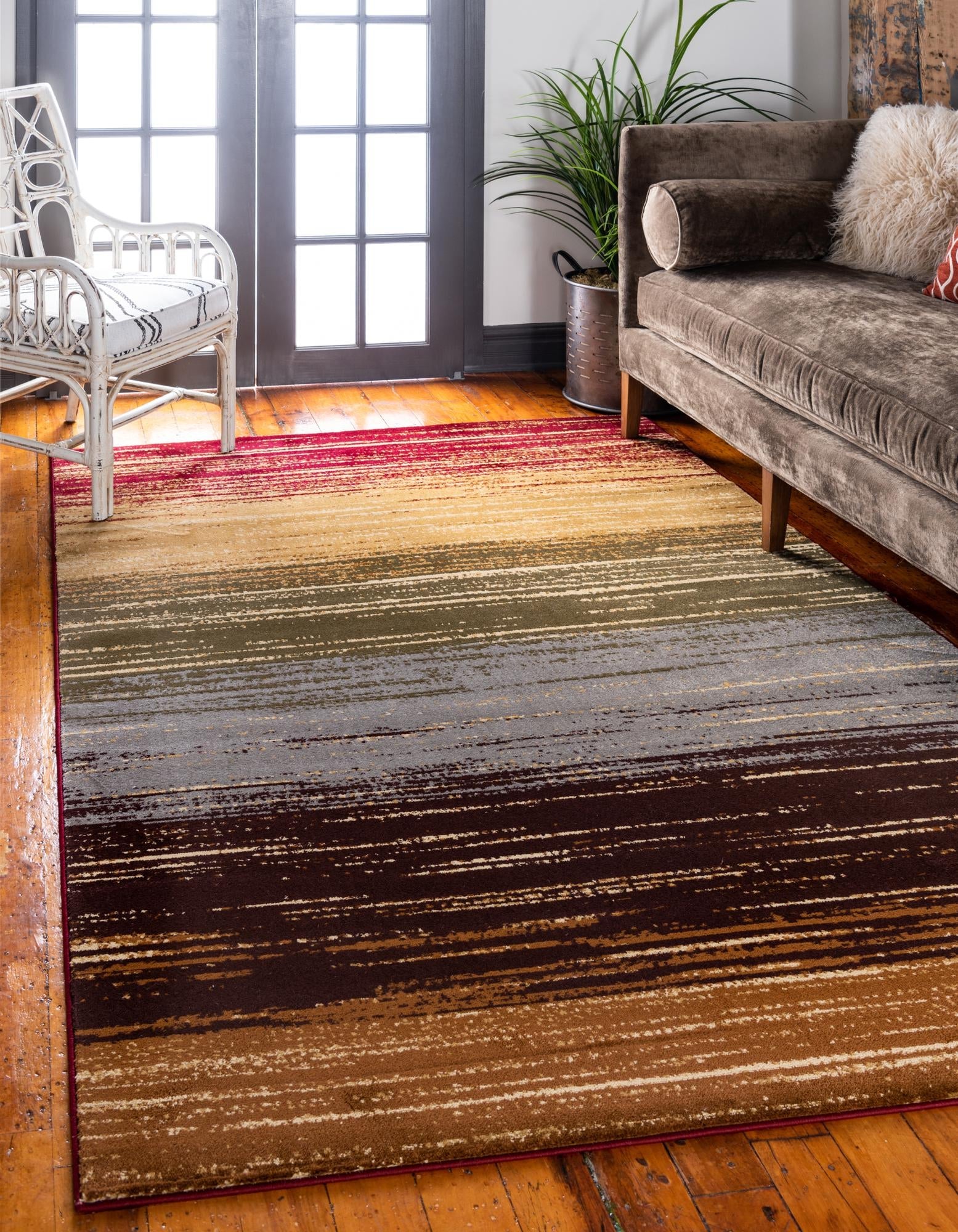 Bistro Lounge Collection Area Rug -  Cortado