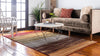 Bistro Lounge Collection Area Rug -  Cortado Rectangle Beige  lifestyle 3