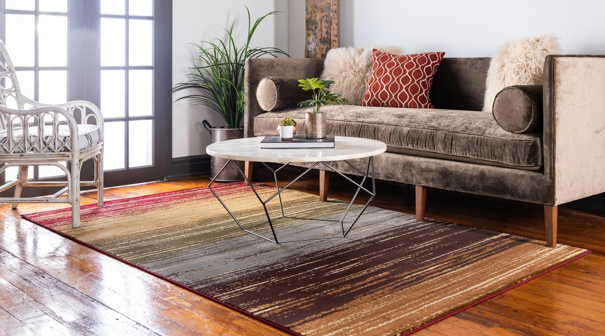 Bistro Lounge Collection Area Rug -  Cortado