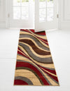 Bistro Lounge Collection Area Rug -  Frappe Runner Beige  lifestyle 22