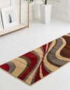 Bistro Lounge Collection Area Rug -  Frappe Runner Beige  lifestyle 28