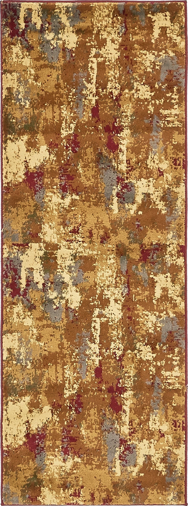 Bistro Lounge Collection Area Rug -  Breve Runner Beige Main