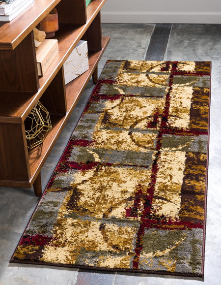 Bistro Lounge Collection Area Rug -  FlatWhite