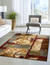 Bistro Lounge Collection Area Rug -  FlatWhite