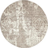 Rustic Charm Revival Collection Area Rug -  Orchard Round Gray  lifestyle 12