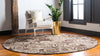 Autumn Meadow Collection Area Rug -  Copperleaf Round Tan  lifestyle 3