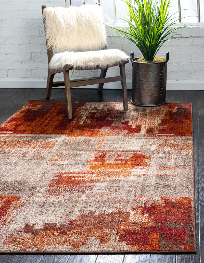 Autumn Meadow Collection Area Rug -  Goldentwine Rectangle Multi  lifestyle 2