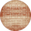 Autumn Meadow Collection Area Rug -  Ironbark Round Terracotta  lifestyle 26