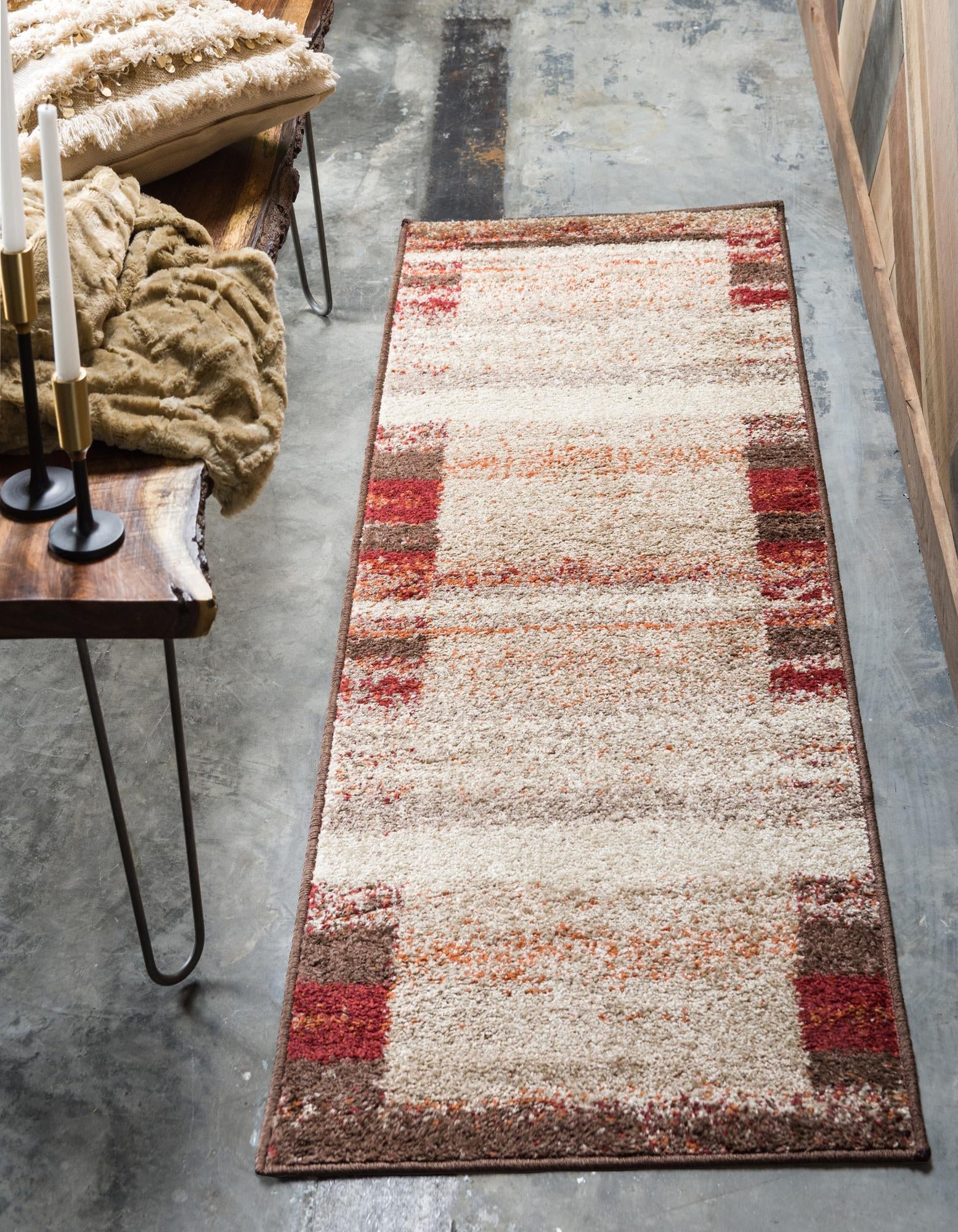 Autumn Meadow Collection Area Rug -  Maplecrest