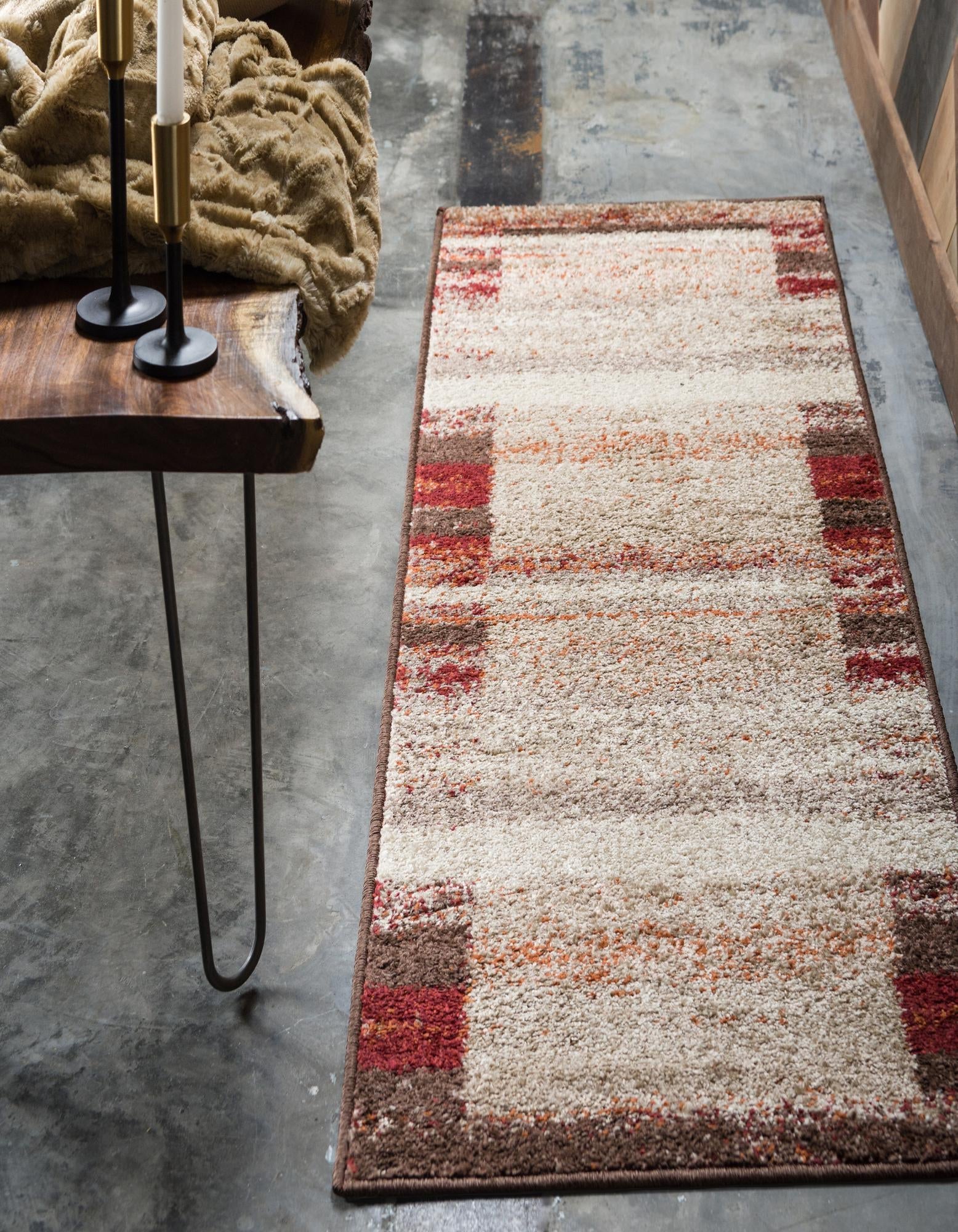 Autumn Meadow Collection Area Rug -  Maplecrest