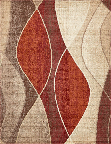 Autumn Meadow Collection Area Rug -  Emberglow