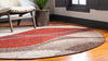 Autumn Meadow Collection Area Rug -  Emberglow Round Multi  lifestyle 33