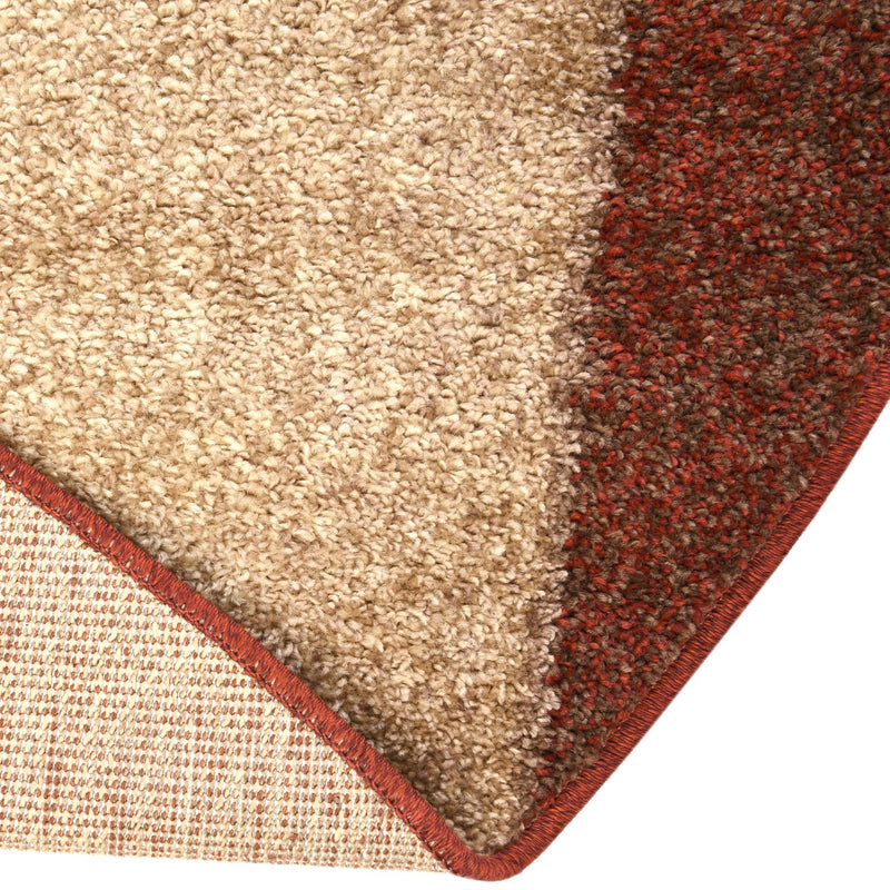 Autumn Meadow Collection Area Rug -  Emberglow Round Multi  lifestyle 44