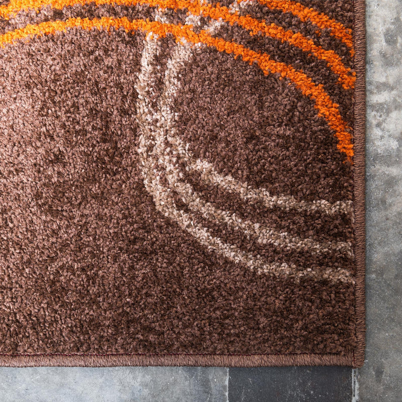 Autumn Meadow Collection Area Rug -  Ferngrove Rectangle Brown  lifestyle 25