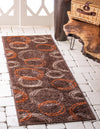 Autumn Meadow Collection Area Rug -  Ferngrove Runner Brown  lifestyle 47