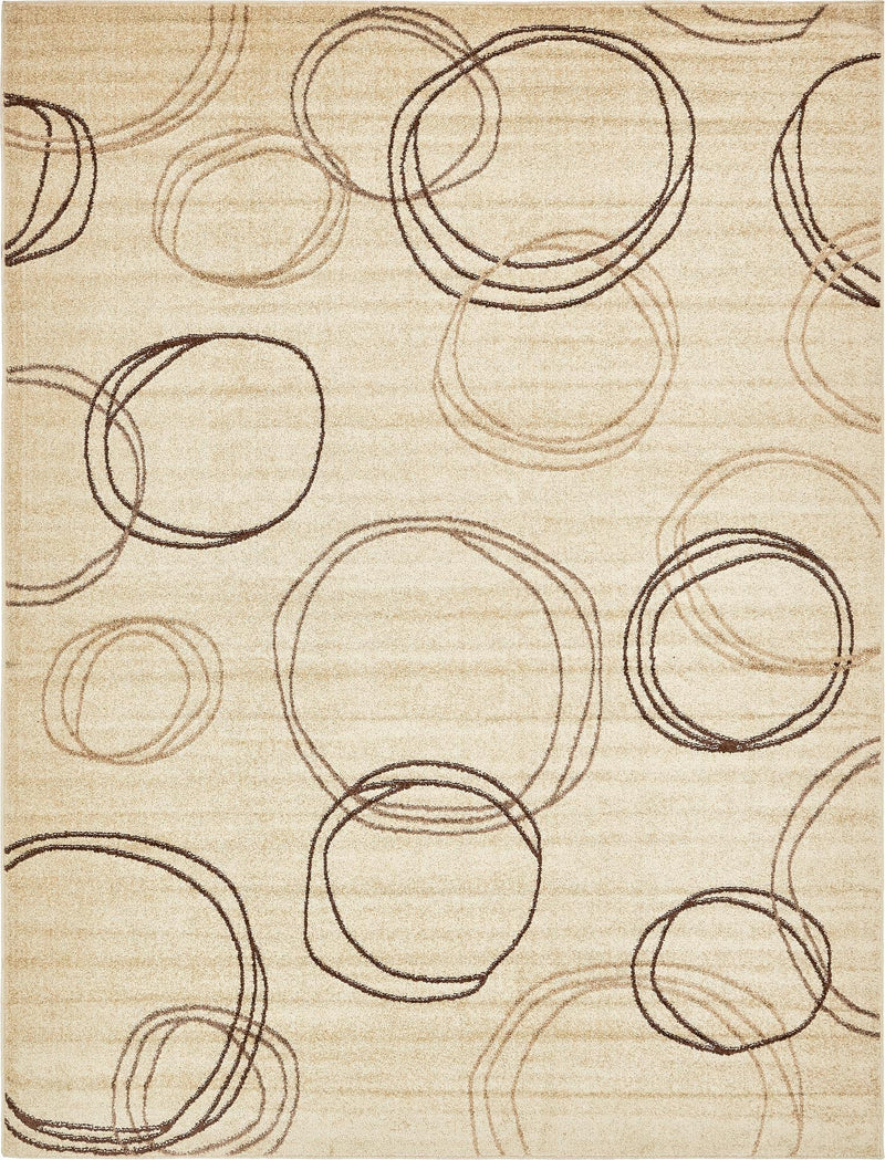 Autumn Meadow Collection Area Rug -  Ferngrove Rectangle Beige  lifestyle 4