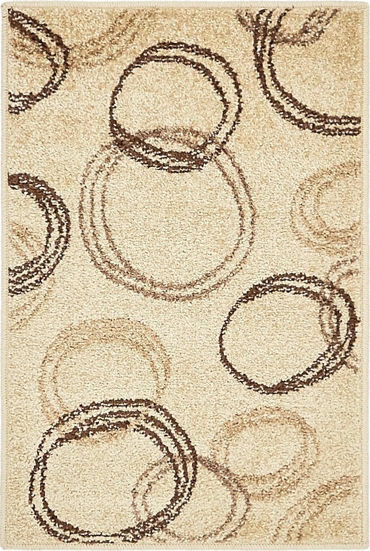 Autumn Meadow Collection Area Rug -  Ferngrove Rectangle Beige  lifestyle 2