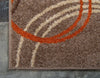 Autumn Meadow Collection Area Rug -  Ferngrove Runner Light Brown  lifestyle 84