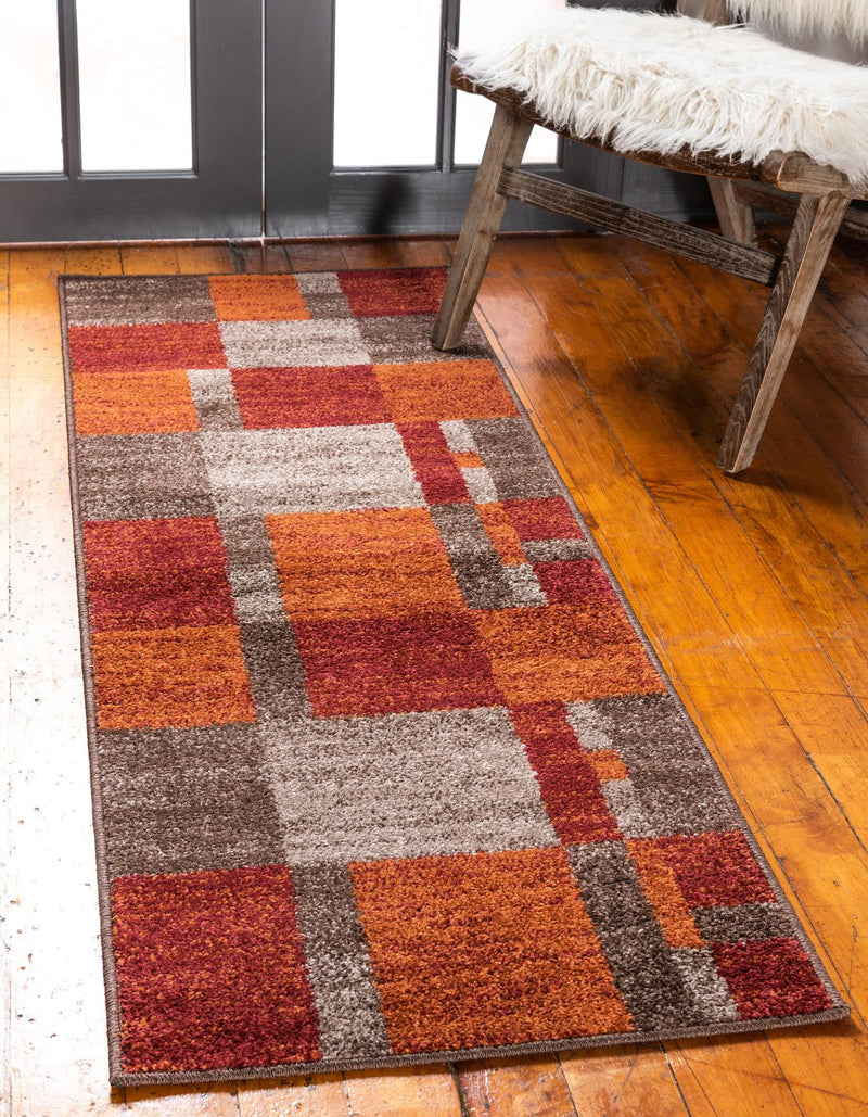 Autumn Meadow Collection Area Rug -  Sycamoreside (Multi) Runner Multi  lifestyle 23