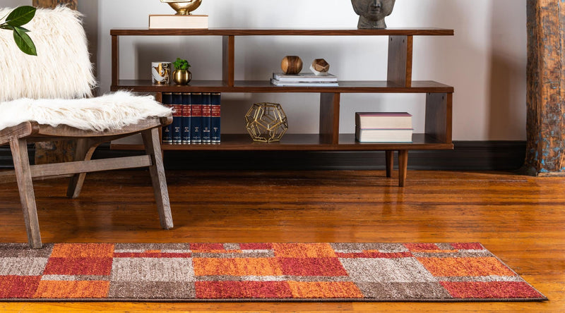 Autumn Meadow Collection Area Rug -  Sycamoreside (Multi) Runner Multi  lifestyle 33