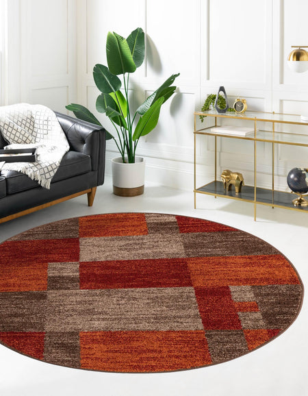 Autumn Meadow Collection Area Rug -  Sycamoreside (Multi)