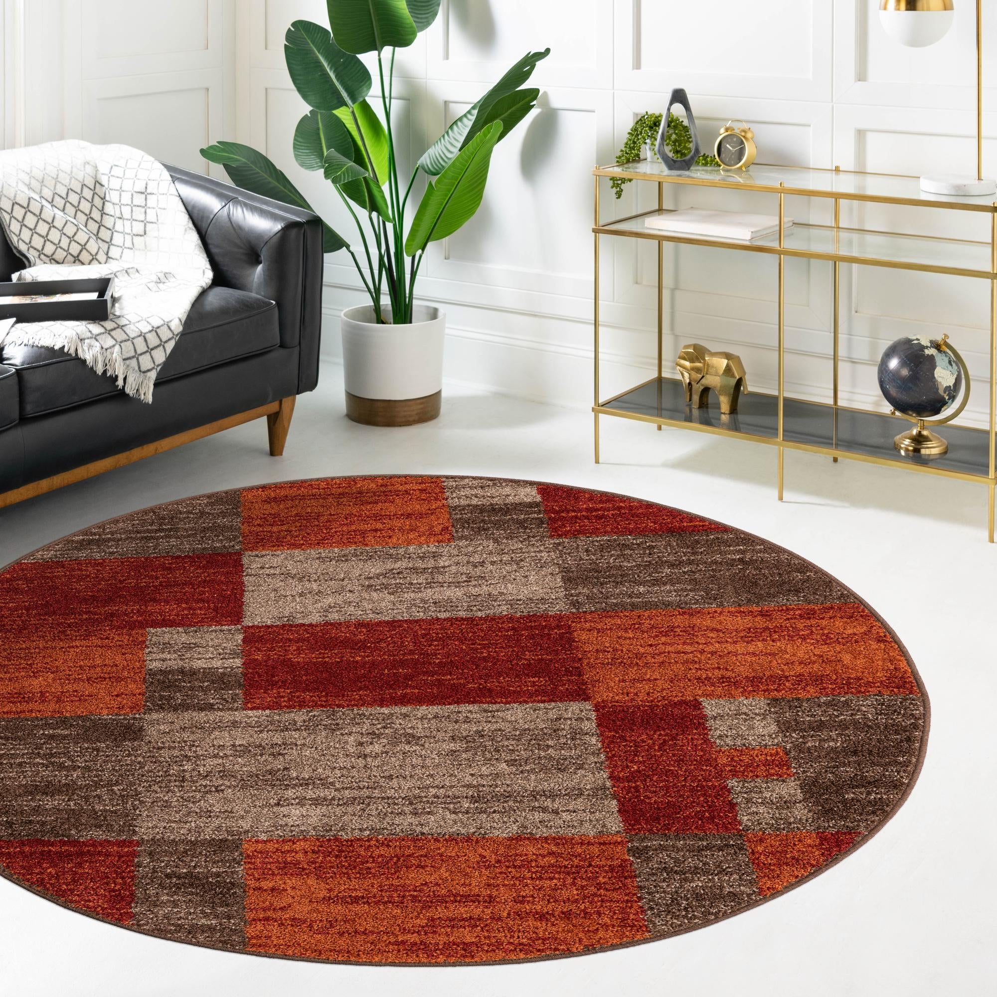 Autumn Meadow Collection Area Rug -  Sycamoreside (Multi)