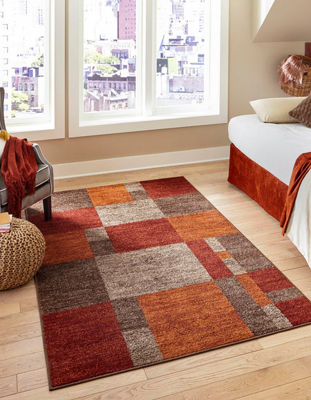 Autumn Meadow Collection Area Rug -  Sycamoreside (Multi)